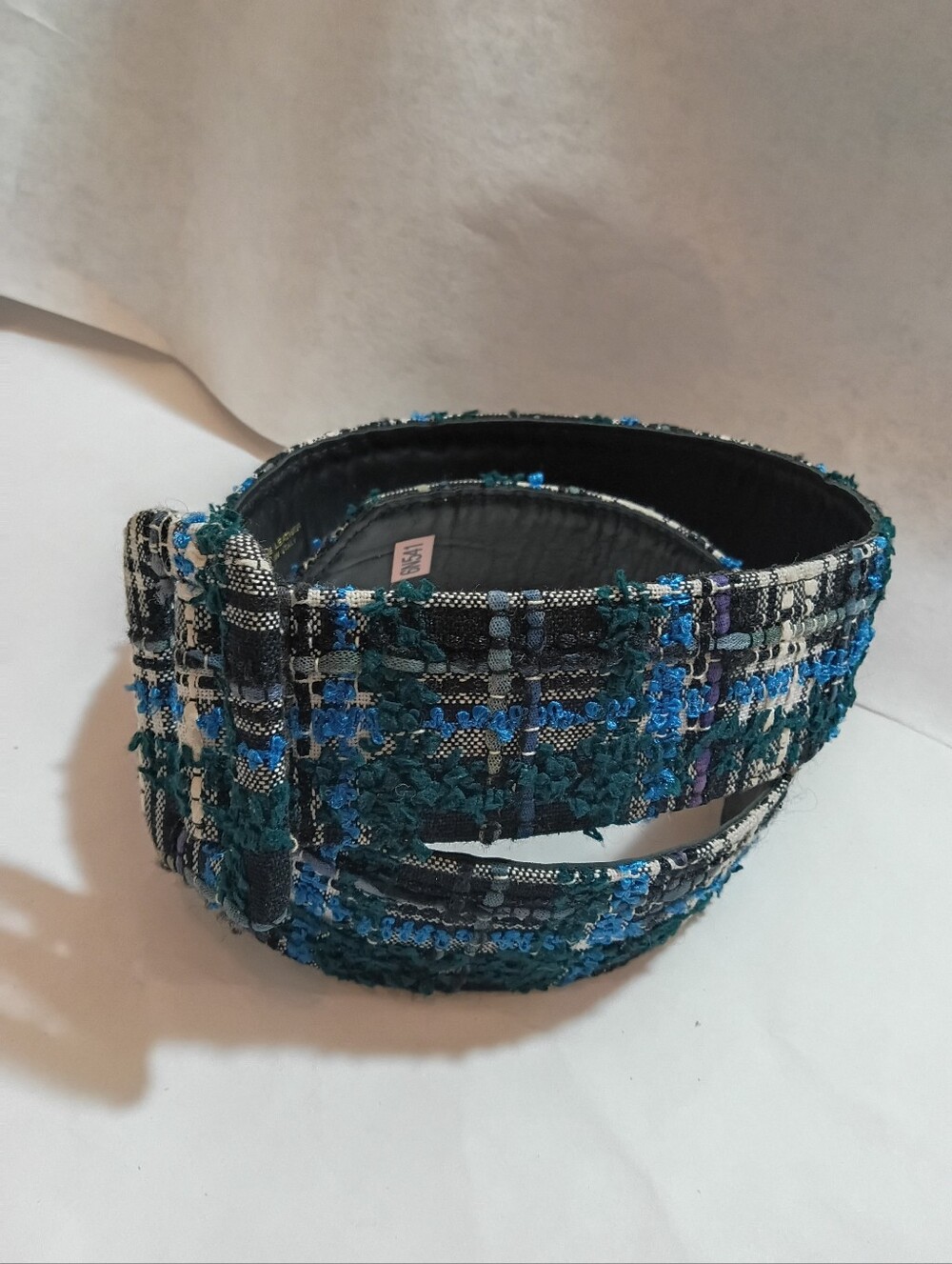 Oscar de la Renta Haute Couture Tweed Dress Women's Belt